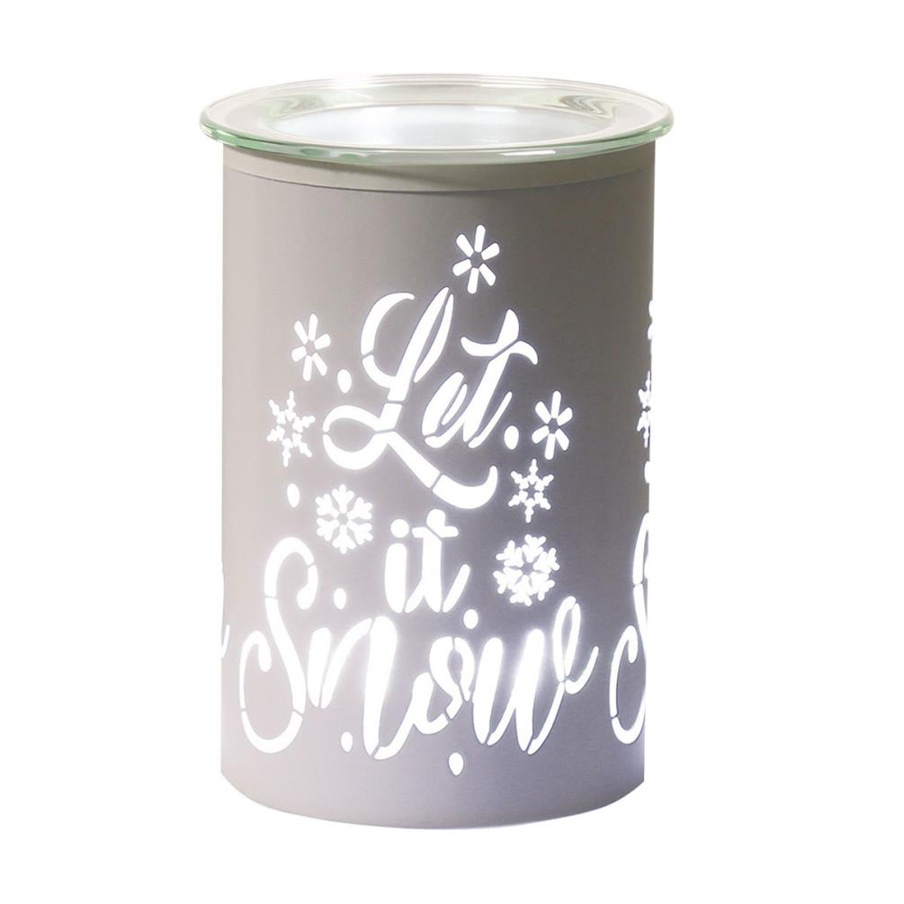 Aroma White Let It Snow Electric Wax Melt Warmer Extra Image 1